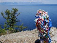 Schamane am Baikalsee